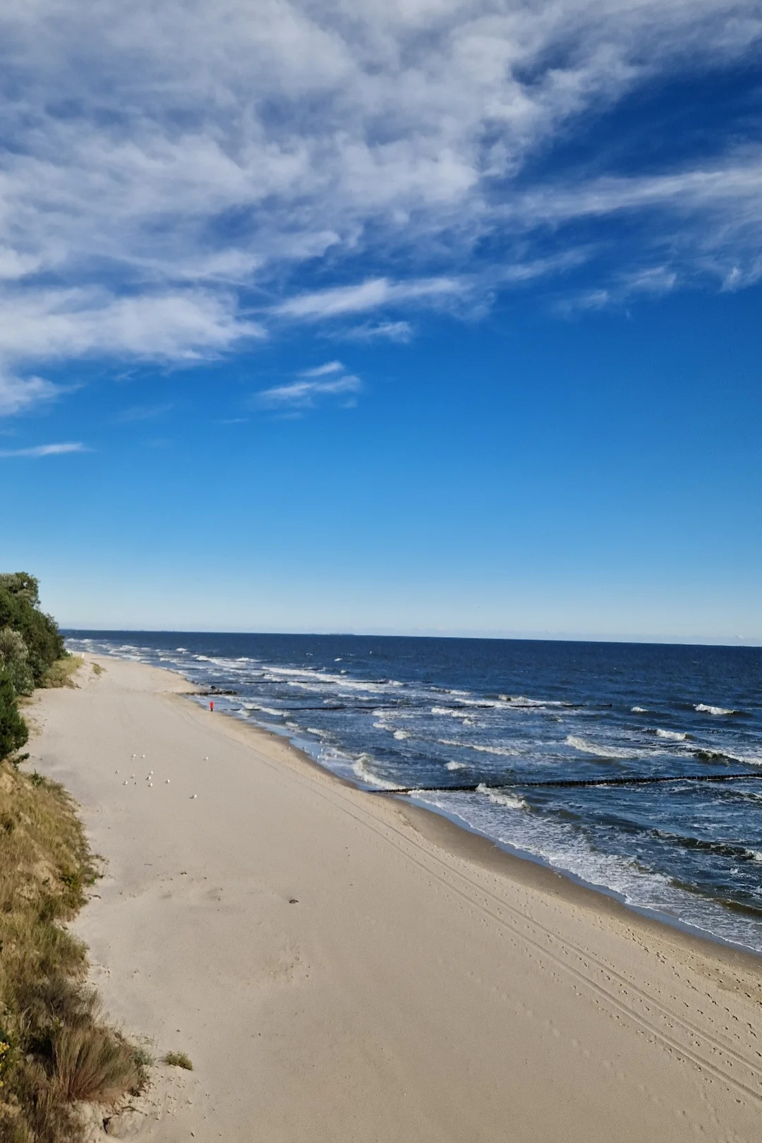 Picture of a beach on Usedom in Germany